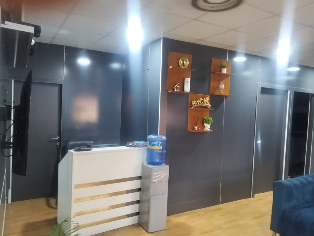 The Fancrest team at the Utako office in Abuja